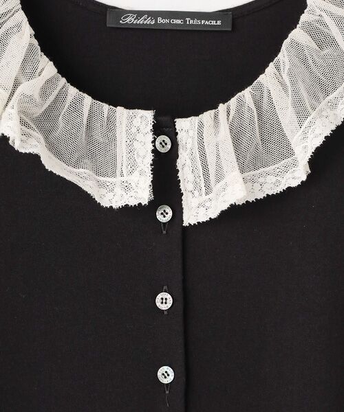 Bilitis dix-sept ans / ビリティス カットソー | Tulle Collar Dress | 詳細8