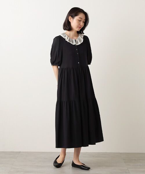 Bilitis dix-sept ans / ビリティス カットソー | Tulle Collar Dress | 詳細11