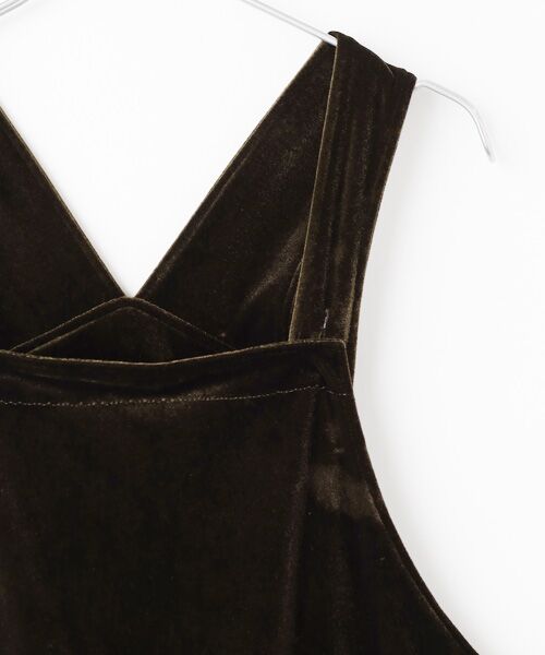 Bilitis dix-sept ans / ビリティス サロペット・オールインワン | Velour Overall | 詳細3