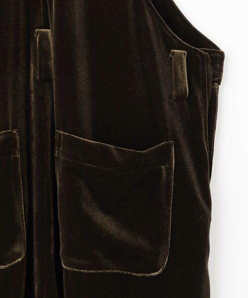 Bilitis dix-sept ans / ビリティス サロペット・オールインワン | Velour Overall | 詳細6
