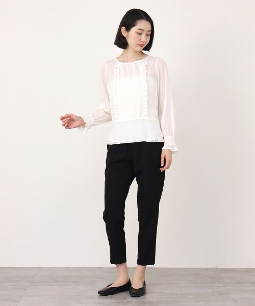Bilitis dix-sept ans / ビリティス シャツ・ブラウス | Cotton Organdy Blouse | 詳細11