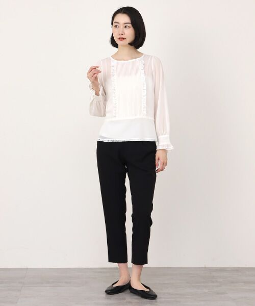 Bilitis dix-sept ans / ビリティス シャツ・ブラウス | Cotton Organdy Blouse | 詳細12