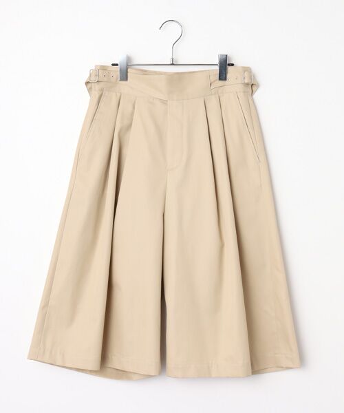 Bilitis dix-sept ans / ビリティス ショート・ハーフ・半端丈パンツ | Colonial Short Pants（Beige）