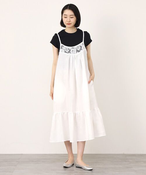 Bilitis dix-sept ans / ビリティス ロング・マキシ丈ワンピース | Apron Cami Dress | 詳細5