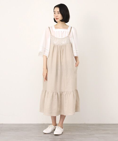 Bilitis dix-sept ans / ビリティス ロング・マキシ丈ワンピース | Apron Cami Dress | 詳細15