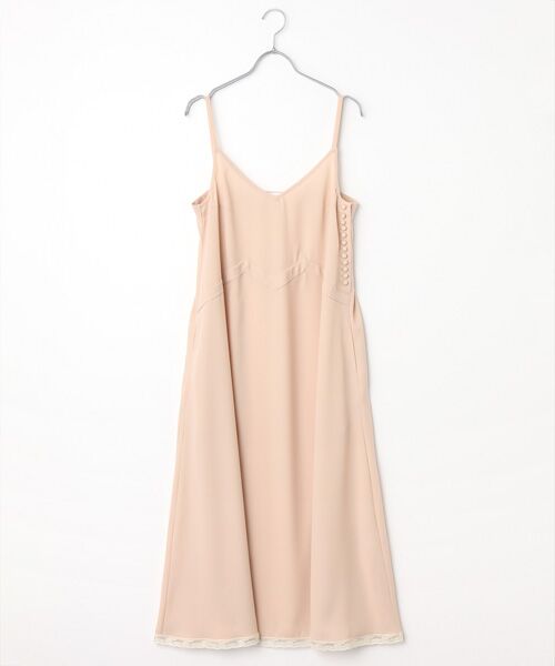 Bilitis dix-sept ans / ビリティス ロング・マキシ丈ワンピース | Camisole Dress（Dusty Pink）