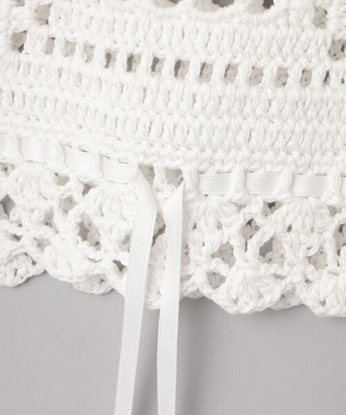 Bilitis dix-sept ans / ビリティス ニット・セーター | Hand Knit Camisole | 詳細2