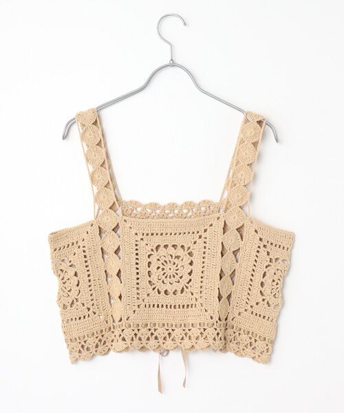 Bilitis dix-sept ans / ビリティス ニット・セーター | Hand Knit Camisole | 詳細3