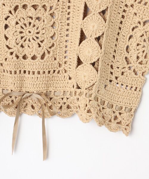 Bilitis dix-sept ans / ビリティス ニット・セーター | Hand Knit Camisole | 詳細5