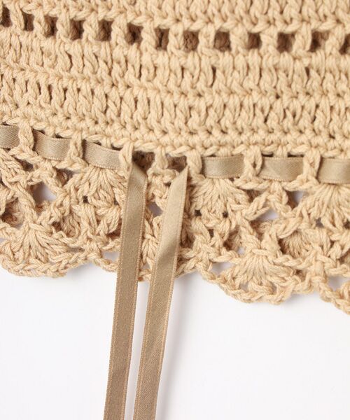 Bilitis dix-sept ans / ビリティス ニット・セーター | Hand Knit Camisole | 詳細6