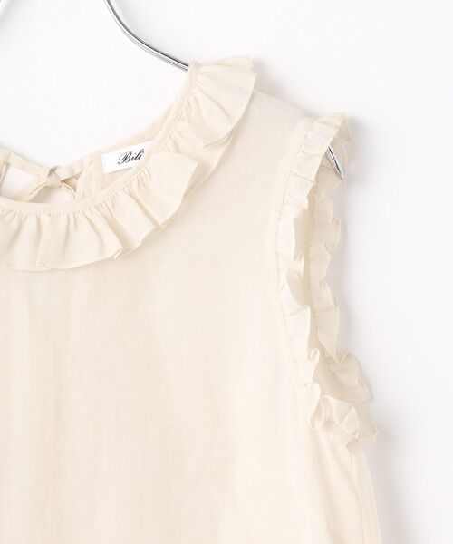Bilitis dix-sept ans / ビリティス シャツ・ブラウス | Cotton Organdy Blouse | 詳細4