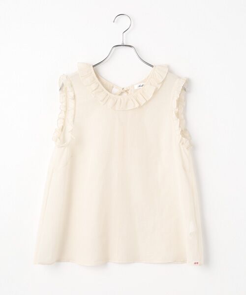 Bilitis dix-sept ans / ビリティス シャツ・ブラウス | Cotton Organdy Blouse（Beige）