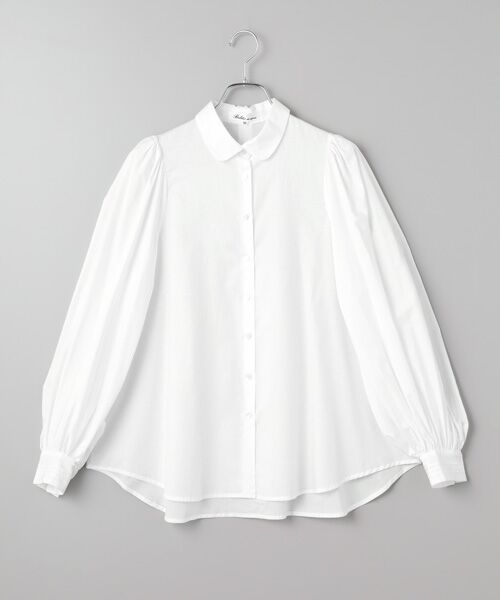Bilitis dix-sept ans / ビリティス シャツ・ブラウス | Long Puff Sleeve Blouse（White）