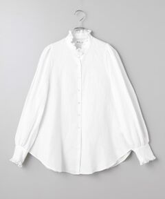 Bilitis dix-sept ans / ビリティス シャツ・ブラウス | Linen Stand Collar Blouse
