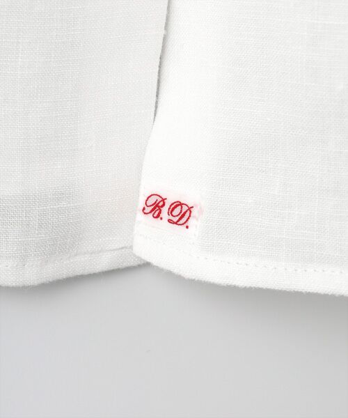 Bilitis dix-sept ans / ビリティス シャツ・ブラウス | Linen Stand Collar Blouse | 詳細1