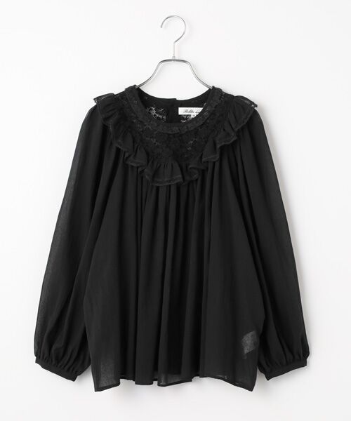 Bilitis dix-sept ans / ビリティス シャツ・ブラウス | York Lace Blouse（Black）
