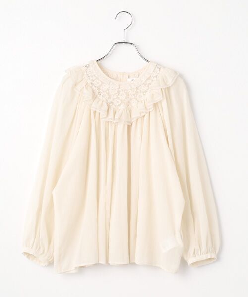 Bilitis dix-sept ans / ビリティス シャツ・ブラウス | York Lace Blouse（Beige）