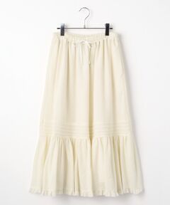 Bilitis dix-sept ans / ビリティス ロング・マキシ丈スカート | Wool Gauze Skirt