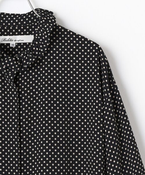 Bilitis dix-sept ans / ビリティス サロペット・オールインワン | Frill Collar All in One(Dot) | 詳細2
