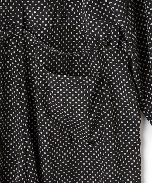 Bilitis dix-sept ans / ビリティス サロペット・オールインワン | Frill Collar All in One(Dot) | 詳細7
