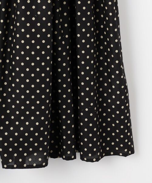 Bilitis dix-sept ans / ビリティス ロング・マキシ丈ワンピース | Frill Tiered Dress(Dot) | 詳細4
