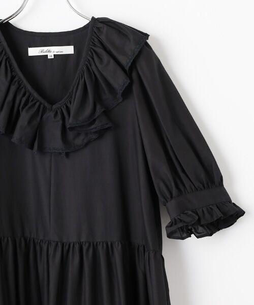 Bilitis dix-sept ans / ビリティス ロング・マキシ丈ワンピース | Frill Tiered Dress(Plain) | 詳細2