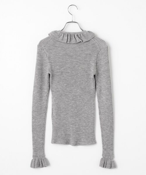 Bilitis dix-sept ans / ビリティス ニット・セーター | Frill Collar Pullover | 詳細3