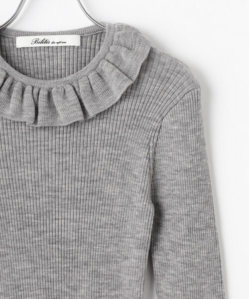 Bilitis dix-sept ans / ビリティス ニット・セーター | Frill Collar Pullover | 詳細4