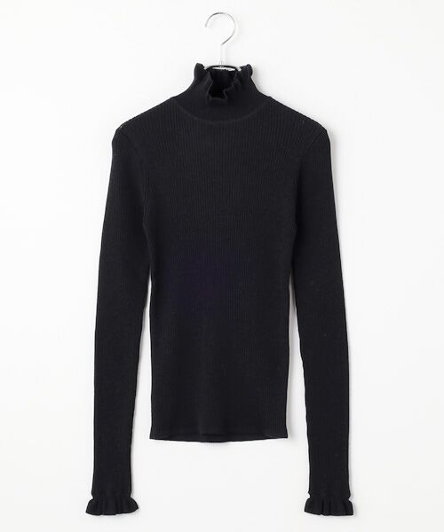 Bilitis dix-sept ans / ビリティス ニット・セーター | High Neck Pullover（Black）