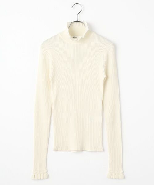 Bilitis dix-sept ans / ビリティス ニット・セーター | High Neck Pullover（Ivory）