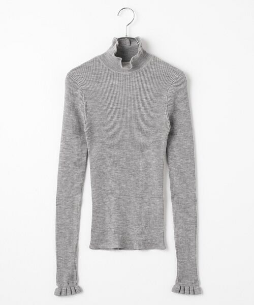 Bilitis dix-sept ans / ビリティス ニット・セーター | High Neck Pullover（Gray）
