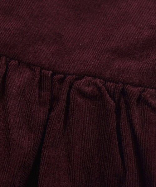 birthdayparty / バースデイパーティ スカート | リボン付き シャツコール ジャンパースカート(70~110cm) | 詳細16