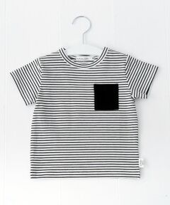 ベア天竺ポケット半袖Ｔシャツ(100cm〜130cm)