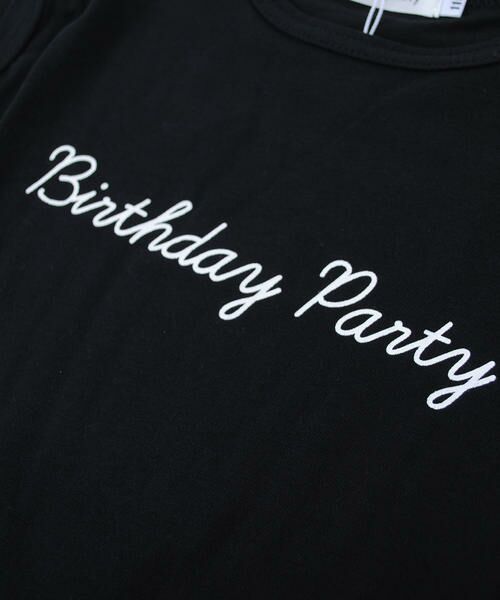 birthdayparty / バースデイパーティ Tシャツ | ベーシックロゴ長袖Ｔシャツ | 詳細5