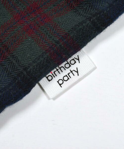birthdayparty / バースデイパーティ Tシャツ | 【お揃い】チェックチュニック(80~110cm) | 詳細18