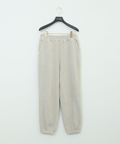 BIYOMA/ビヨーマ サンドイッチパイルロングパンツ グレー L BIYOMA/ビヨーマ サンドイッチパイルロングパンツ グレー L