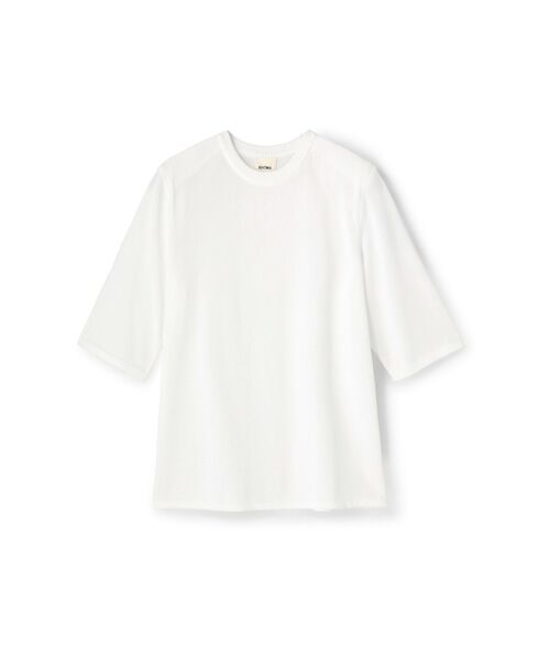 BIYOMA / ビヨーマ ニット・セーター | ACETATE NYLON SHORT SLEEVE KNIT PULLOVER | 詳細1
