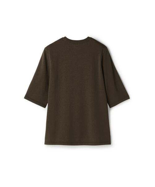 BIYOMA / ビヨーマ ニット・セーター | ACETATE NYLON SHORT SLEEVE KNIT PULLOVER | 詳細12