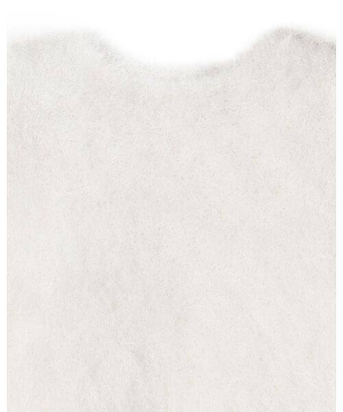 BIYOMA / ビヨーマ その他トップス | POWER SHOULDER HALF-SLEEVE SHAGGY KNIT PULLOVER | 詳細3