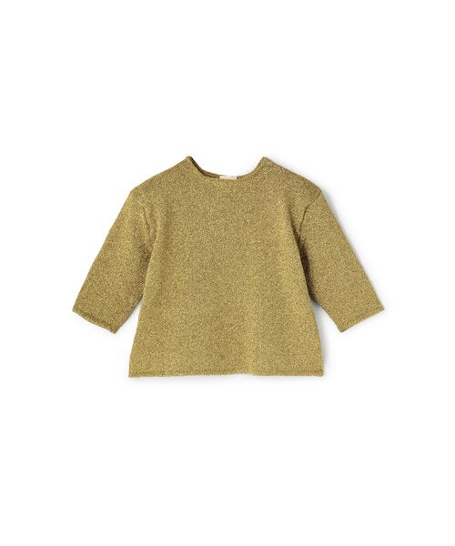 BIYOMA / ビヨーマ その他トップス | POWER SHOULDER HALF-SLEEVE KNIT PULLOVER | 詳細1