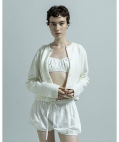 BIYOMA / ビヨーマ その他トップス | COTTON LINEN GATHER WIRE BRA