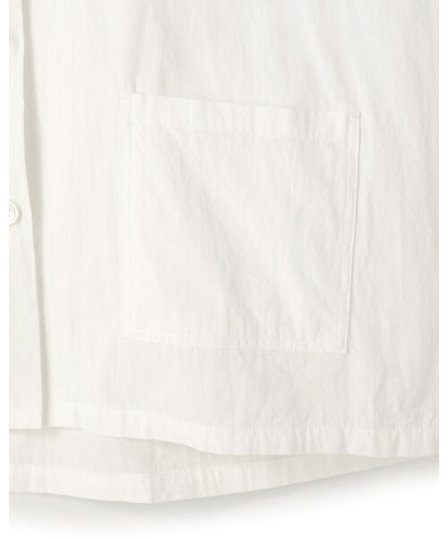 BIYOMA / ビヨーマ シャツ・ブラウス | COTTON LINEN W POCKET OPEN COLLAR SHIRT | 詳細4