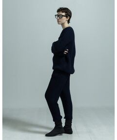 BIYOMA / ビヨーマ その他パンツ | WOOL NYLON CABLE KNIT PANTS