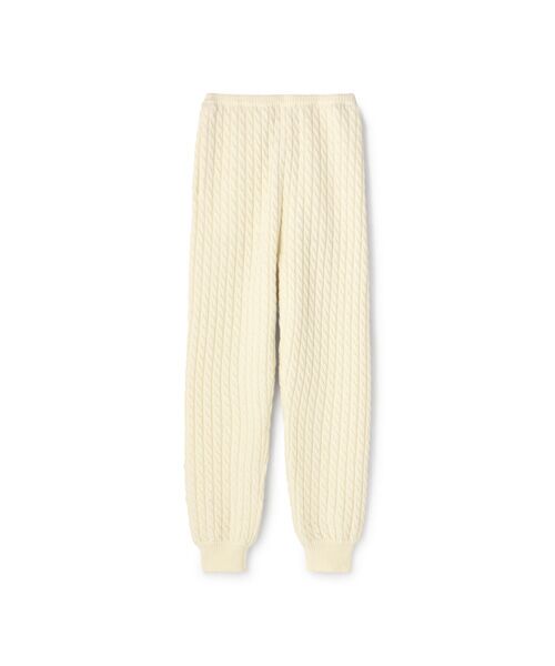BIYOMA / ビヨーマ その他パンツ | WOOL NYLON CABLE KNIT PANTS | 詳細1