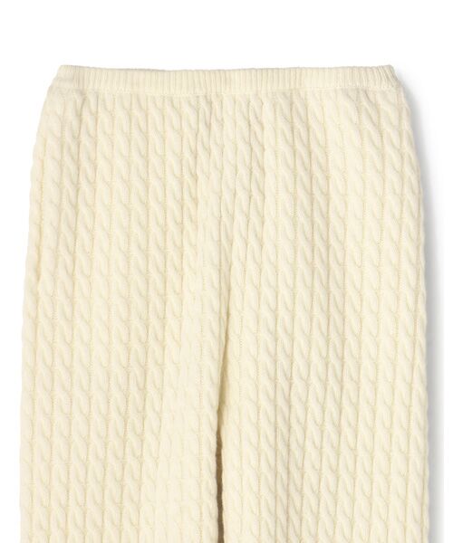 BIYOMA / ビヨーマ その他パンツ | WOOL NYLON CABLE KNIT PANTS | 詳細3