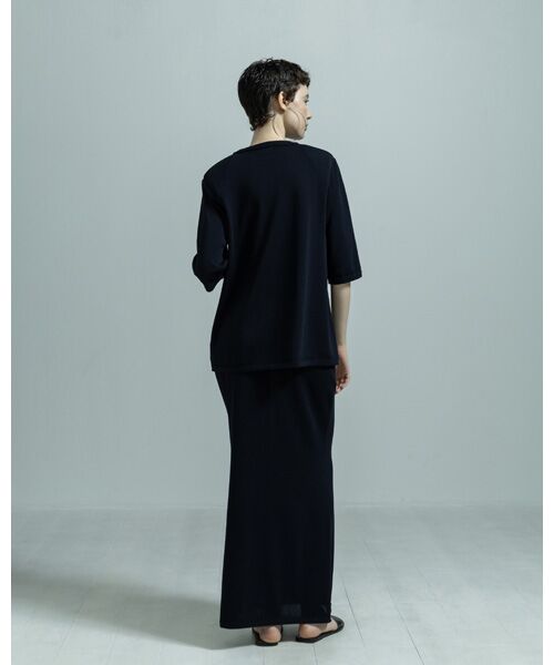 BIYOMA / ビヨーマ ロング・マキシ丈スカート | ACETATE NYLON KNIT SKIRT | 詳細10