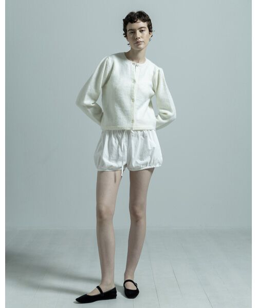 BIYOMA/ビヨーマ COTTON LINEN BALLOON SHORTS ホワイト FREE BIYOMA/ビヨーマ COTTON LINEN BALLOON SHORTS ホワイト FREE