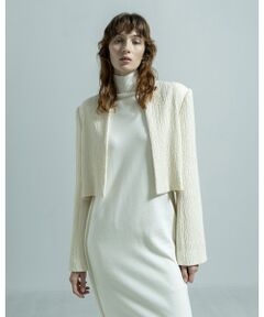 BIYOMA / ビヨーマ ノーカラージャケット | NO COLLAR BLOUSON