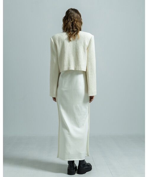 BIYOMA / ビヨーマ ノーカラージャケット | NO COLLAR BLOUSON | 詳細4