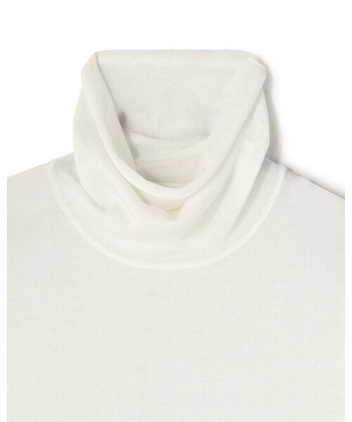 BIYOMA / ビヨーマ ニット・セーター | LYOCELL CASHMERE TURTLENECK KNIT PULLOVER | 詳細3